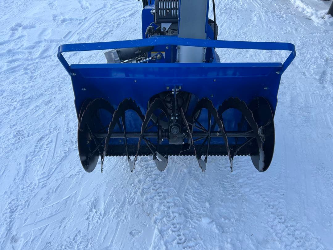 Yamaha 除雪機 キャタピラ式 青