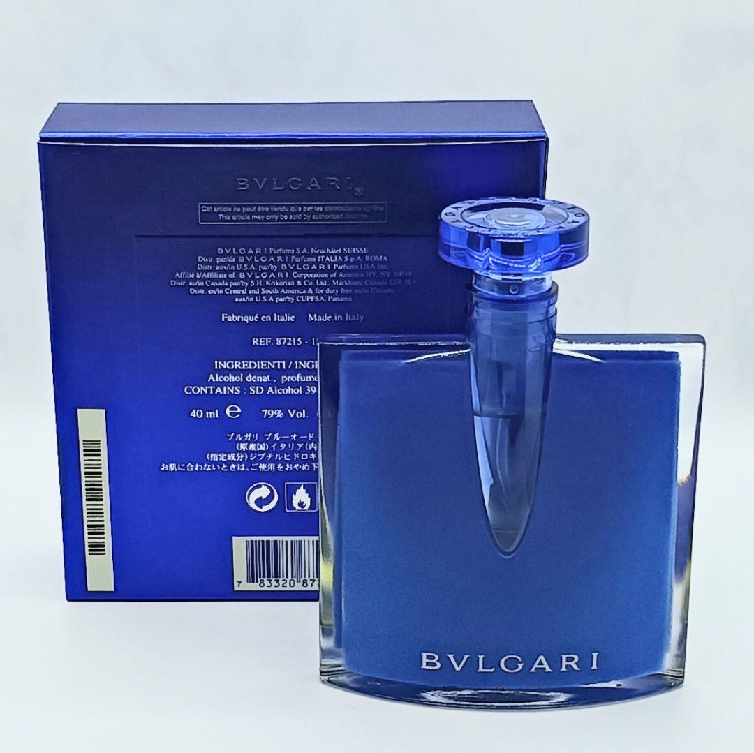 未使用 ブルガリ ブルー オードパルファム 40ml　BVLGARI BLV