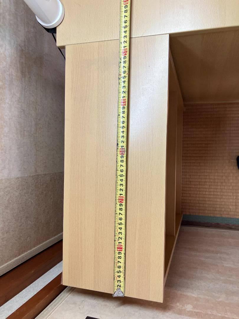 値下げしました！分解可能　子供用学習机　引き出し・本棚・椅子・照明ライト付き