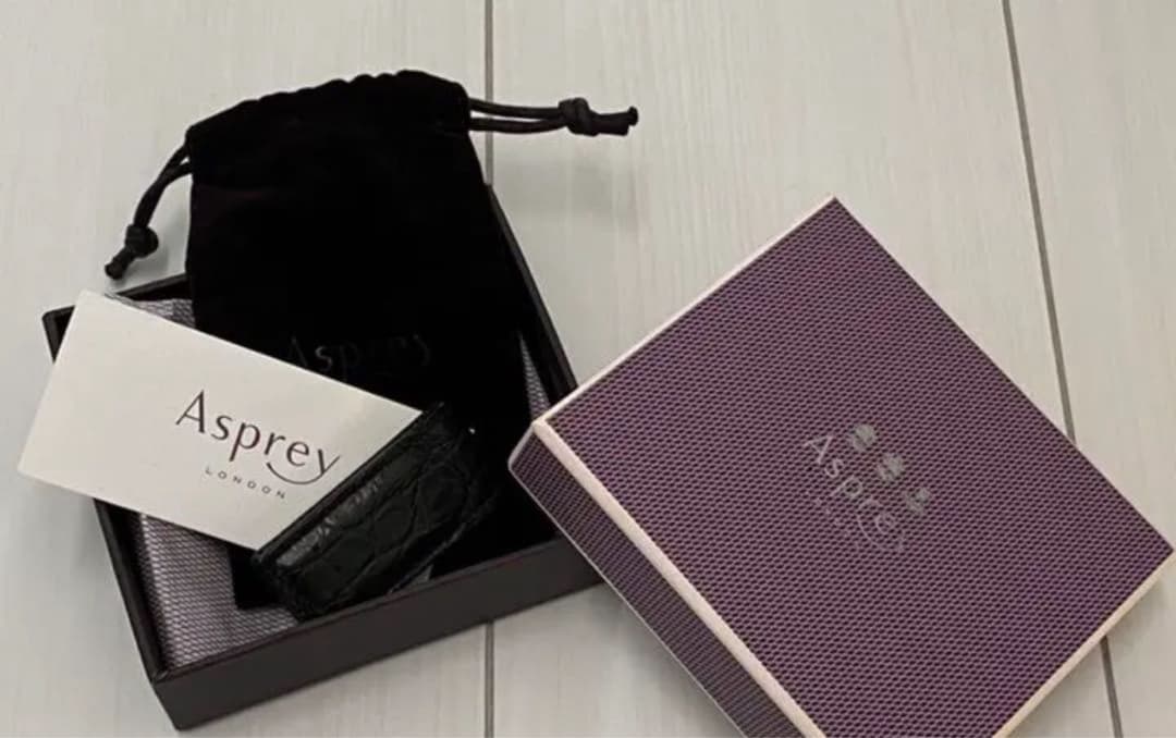 英国王室御用達Asprey ⋆ アスプレイ ⋆ マネークリップ