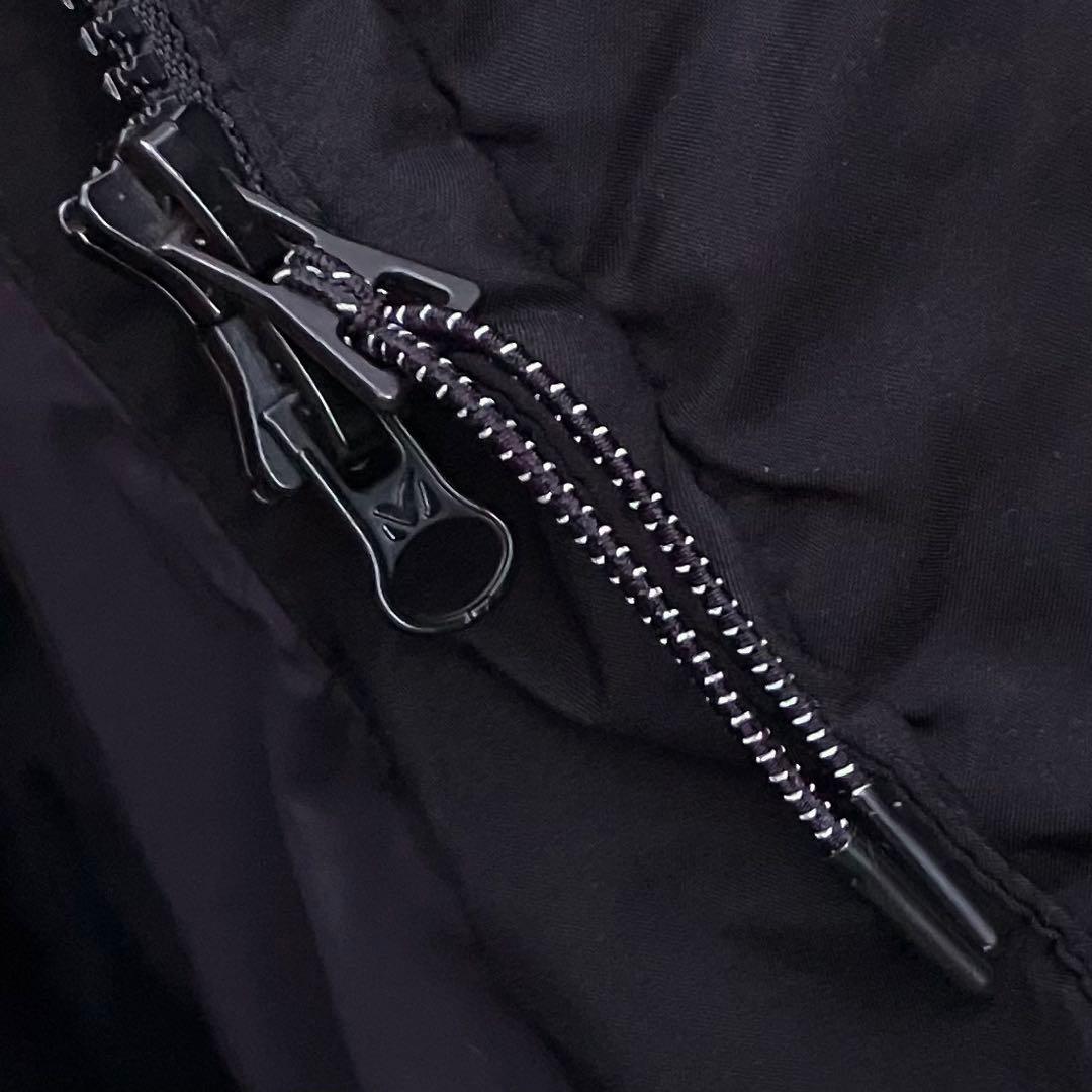 L ミレー ダウンコート ロングダウンジャケット ブラック ベンチコート