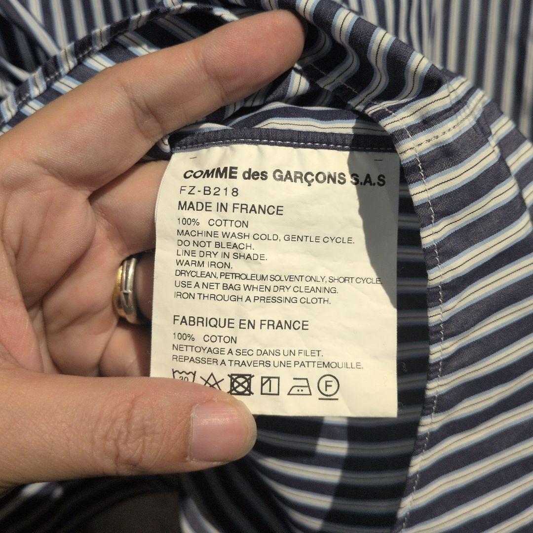 COMME des GARCONS SHIRT FOREVER ストライプシャツ