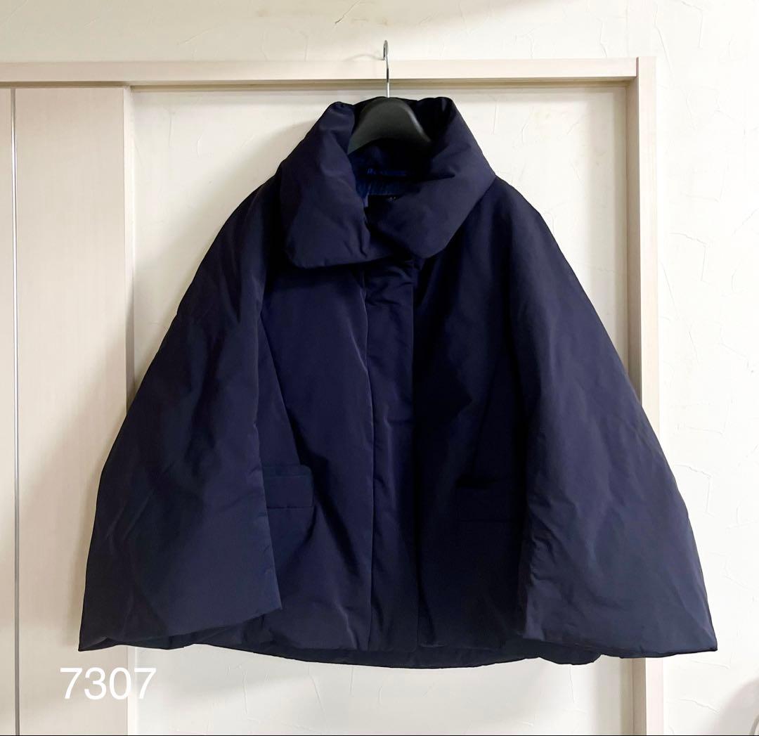 ユニクロ +J ハイブリッドダウンジャケット ネイビー L