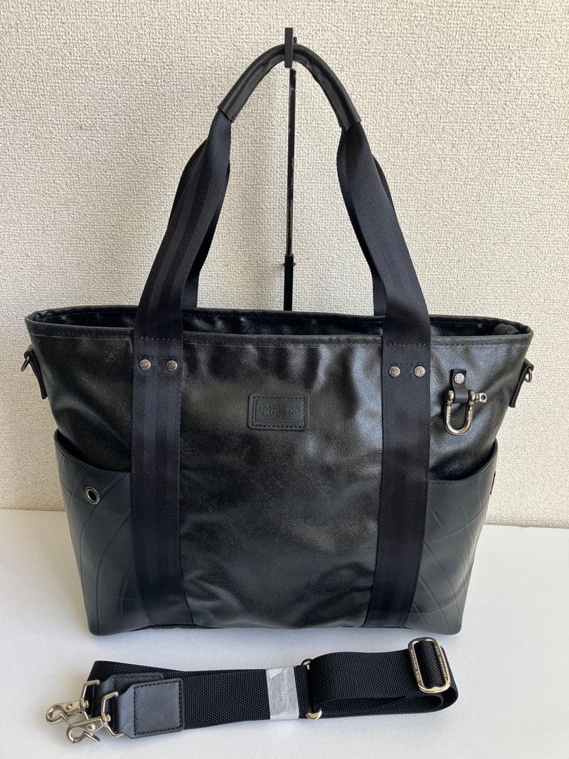 新品　SEAL 森野帆布　コラボ　3WAYトートバッグ　シール　黒　ブラック