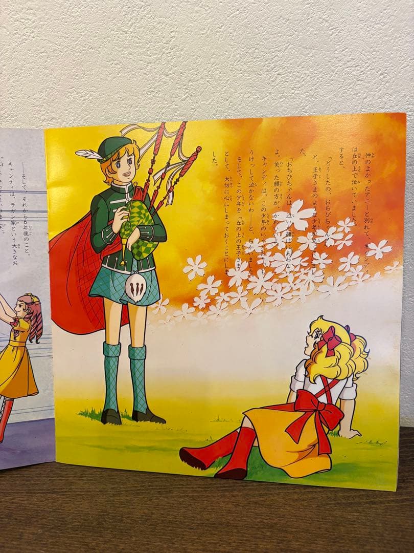 キャンディキャンディ 劇団ピッカリ座 ミュージカル パンフレット 昭和レトロ