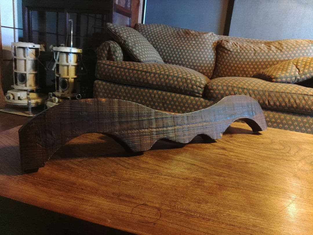 ハンガーフック　スペイン製　帽子　天然木　手彫　彫刻　アンティーク　ヴィンテージ