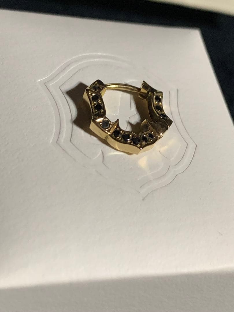 【K18】LION HEART ライオンハート ゴールド ピアス【18金】