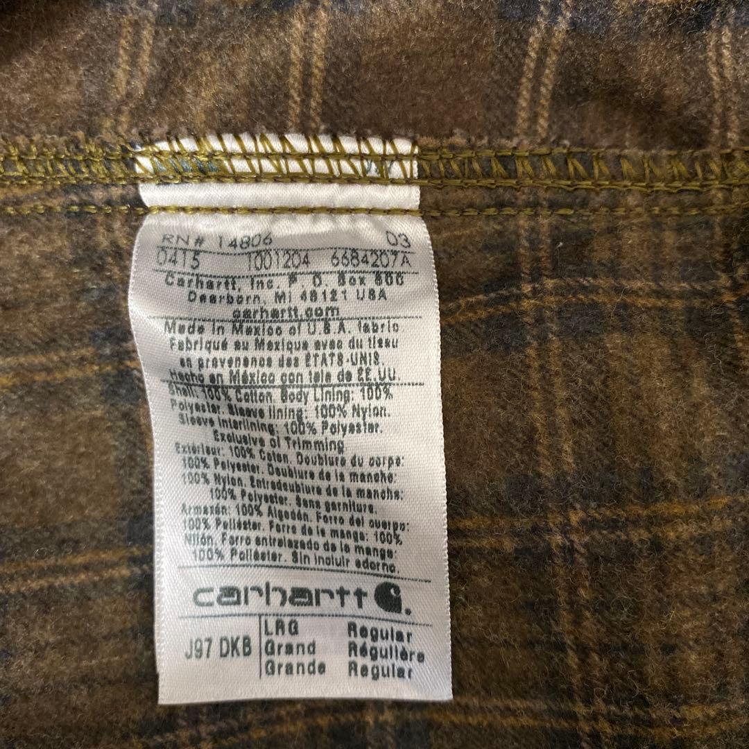 Carhartt J97DKB デトロイトジャケット Lサイズ　デッドストック