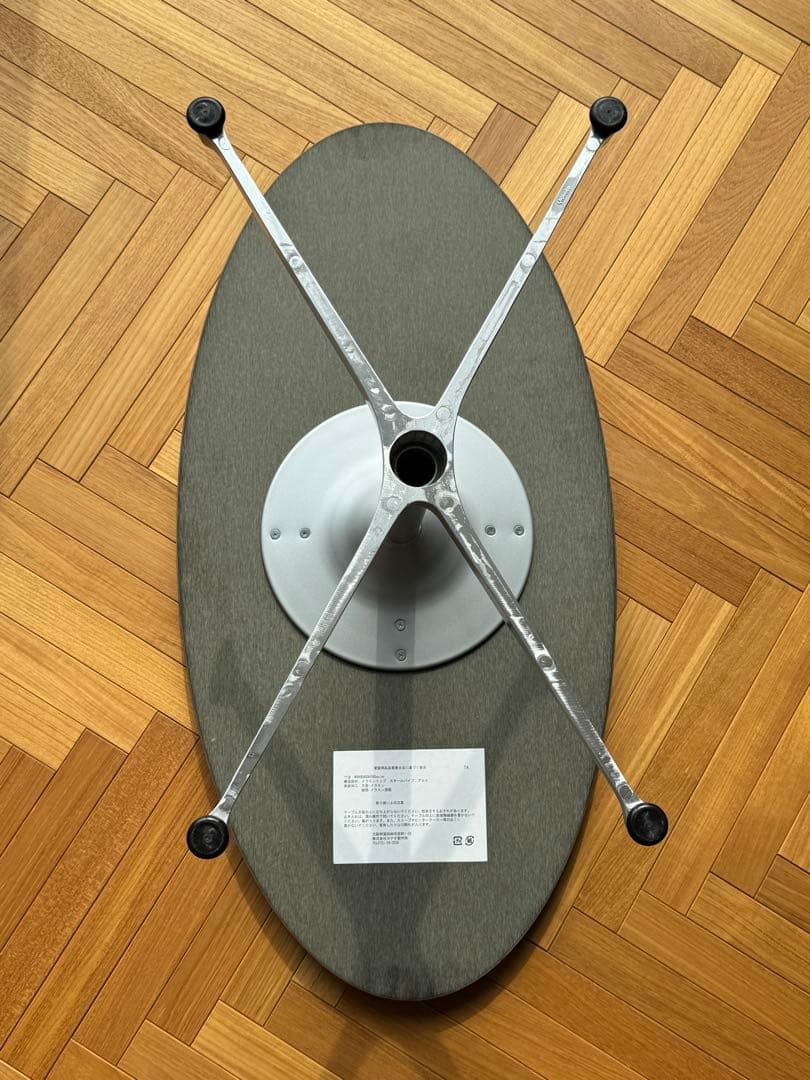 【ほぼ新品】SWITCH オーバルローテーブル 事務所使用・美品