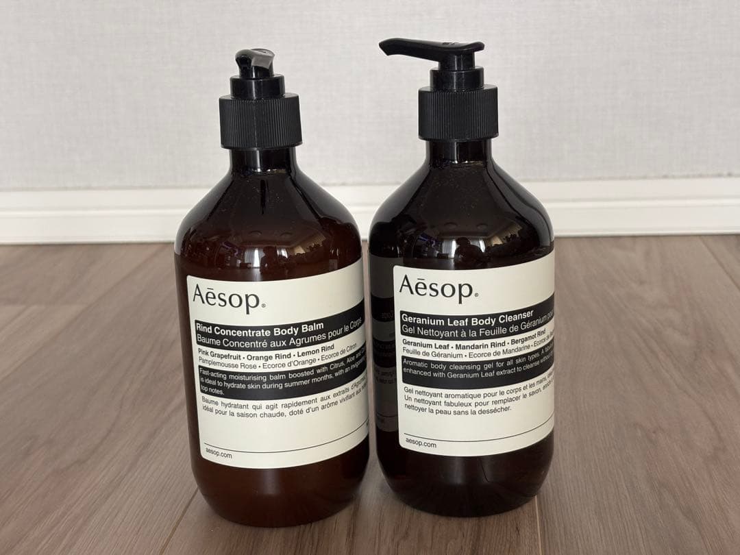 ⭐︎Aesop⭐︎ ボディソープ＆バーム 各500ml 新品・未使用品