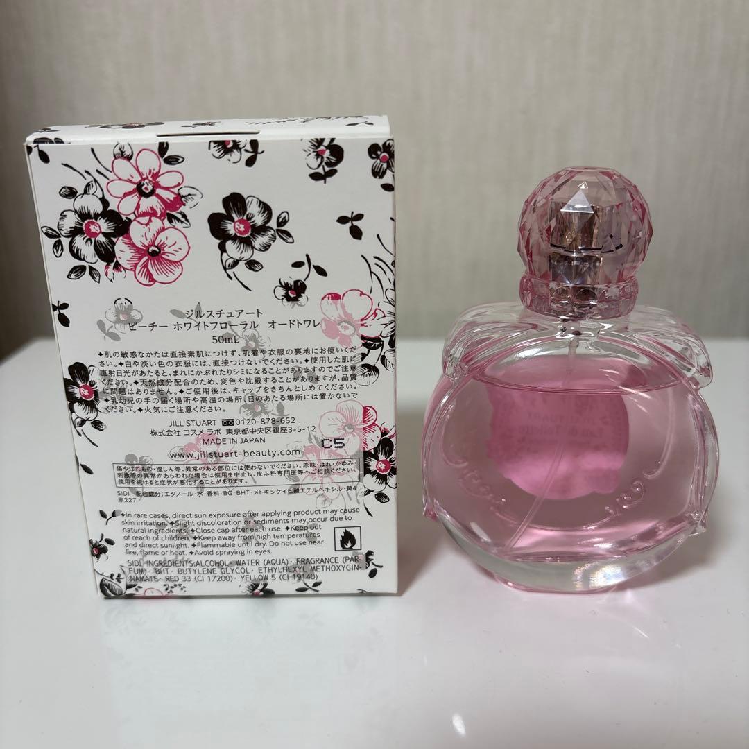 JILLSTUART ピーチホワイトフローラル オードトワレ 50ml