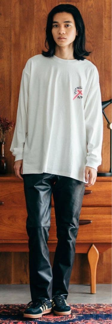 ジャーナルスタンダード カウレザー 5ポケットパンツ