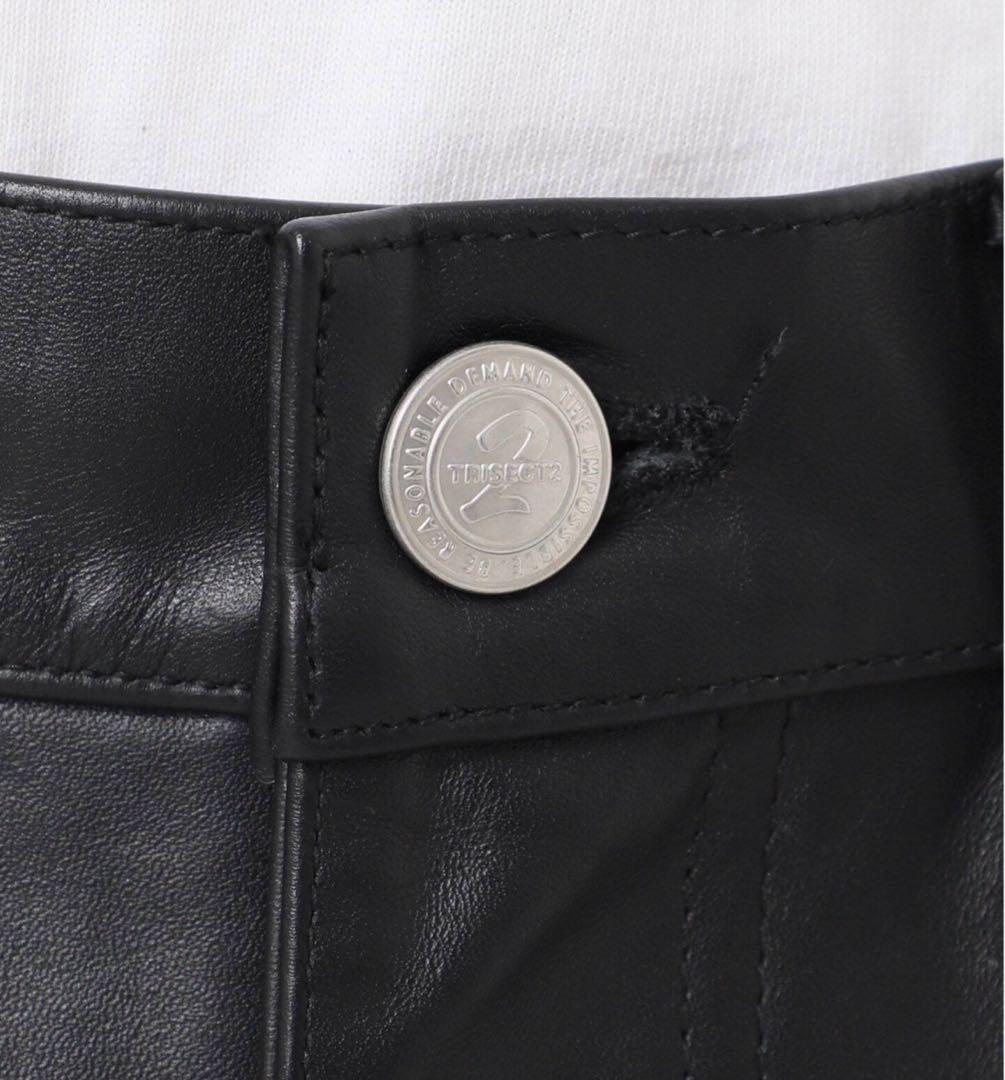 ジャーナルスタンダード カウレザー 5ポケットパンツ