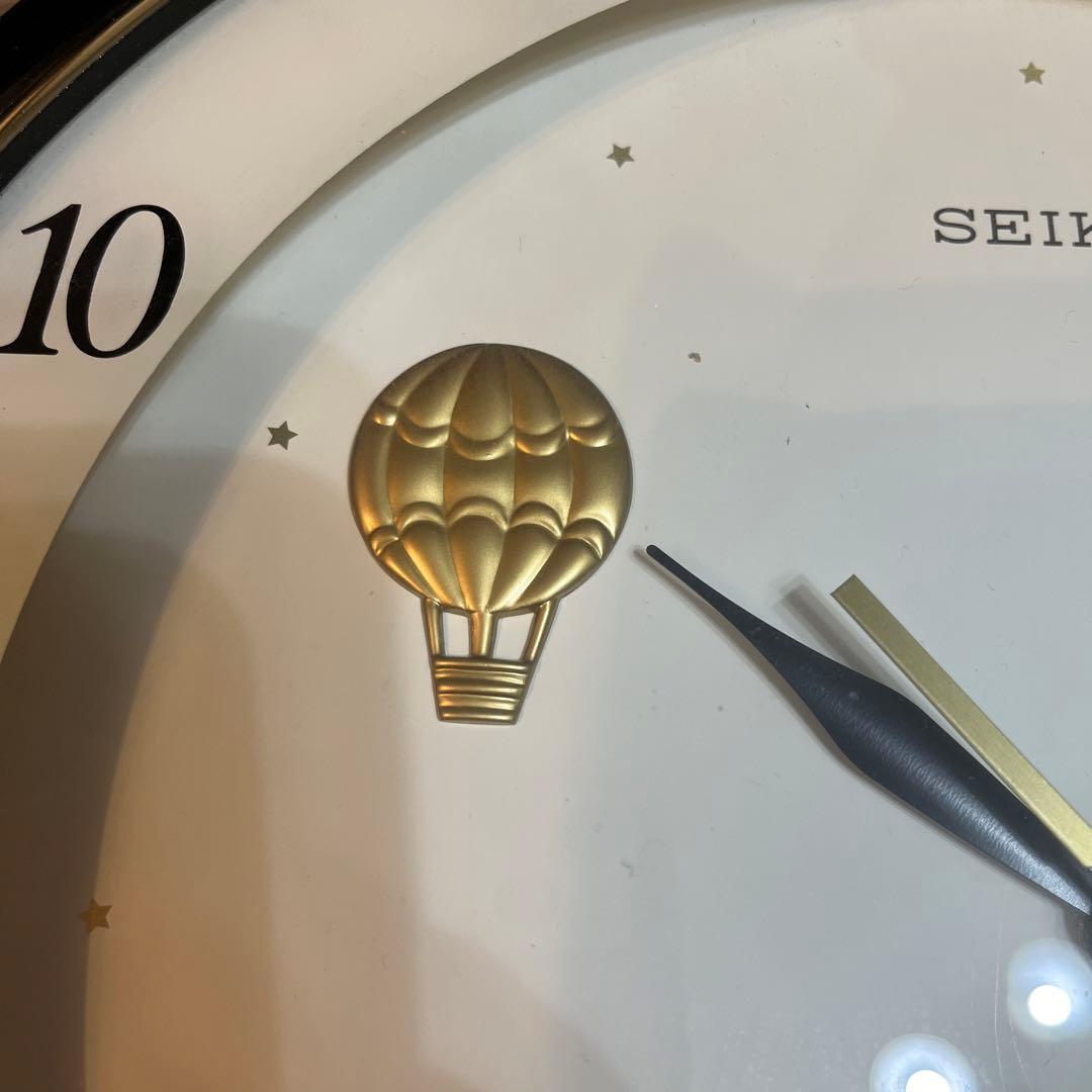 SEIKO 掛け時計　QUARTZ レトロ〔美品〕動作確認済み