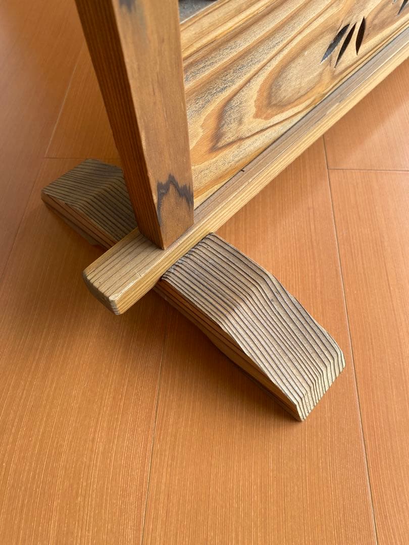 衝立　障子　間仕切り　パーテーション　間仕切り　昭和レトロ