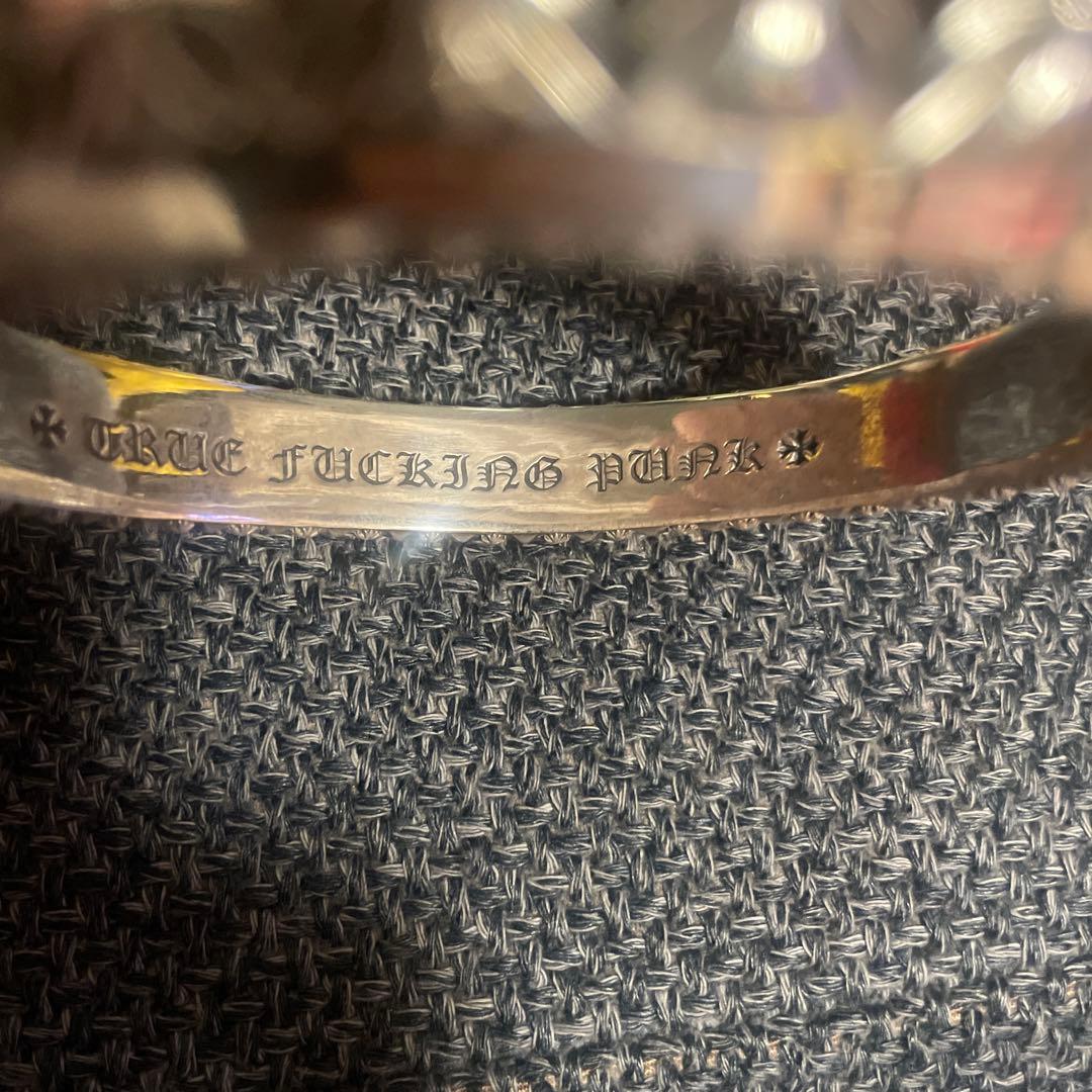 【レア】CHROME HEARTS トゥルーファッキンパンク　バングル