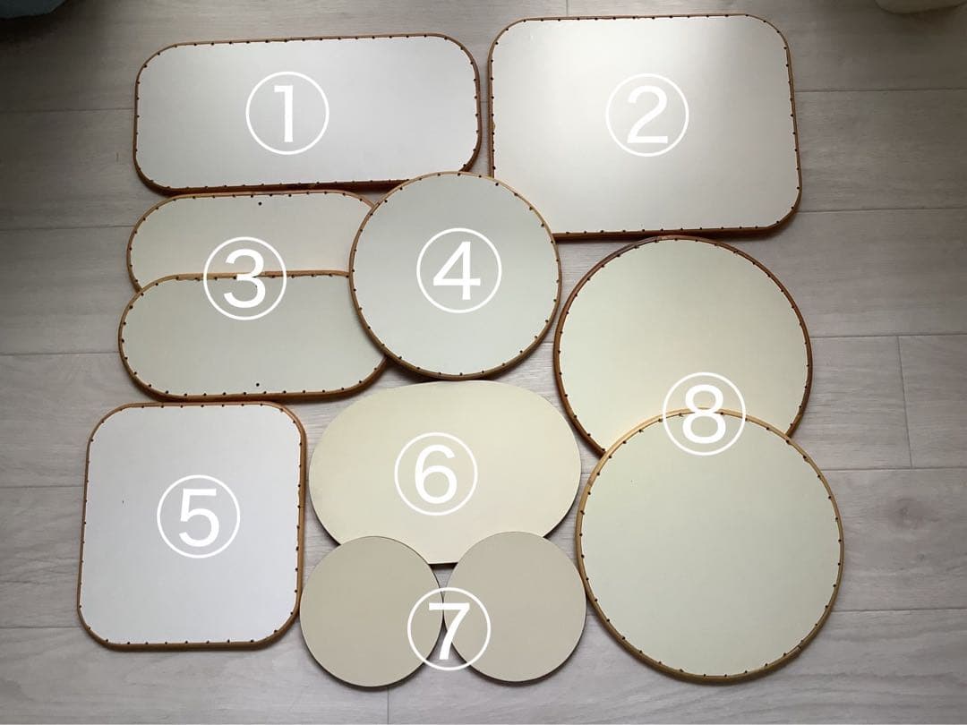 籐　竹細工　ラタン　ハンドメイド　材料　手芸 バスケット スタンド　まとめ売り