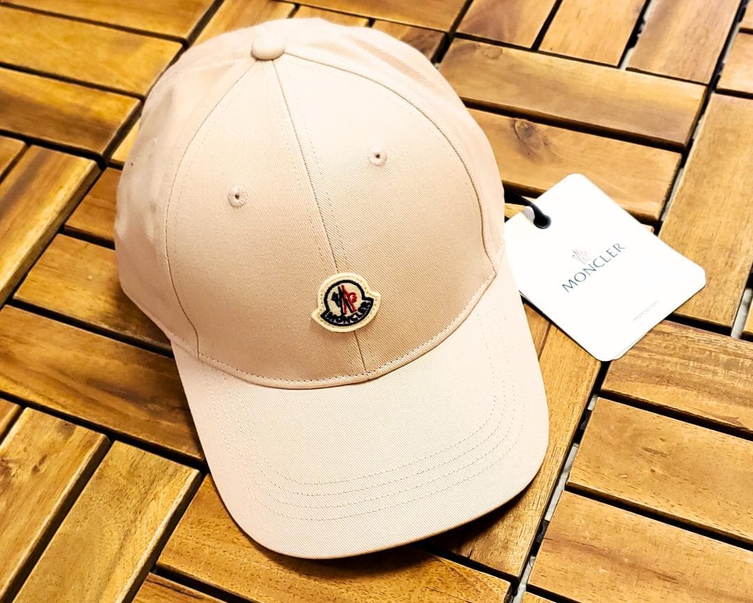 ペコ★新品 タグ付 モンクレールキッズ レディースOK キャップ Lサイズ