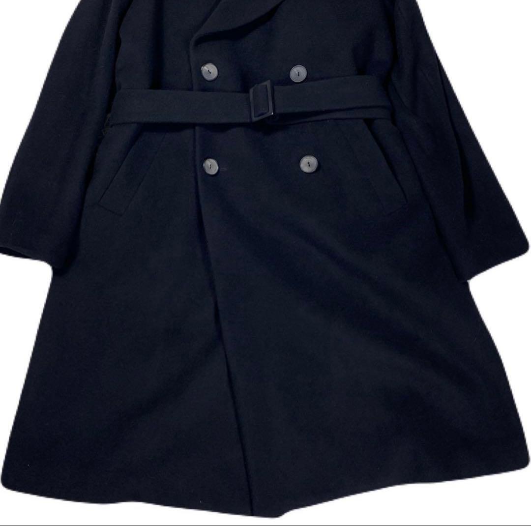 【ファッジ】美品　ナノユニバース タイロッケンダブルコート　西川ダウン