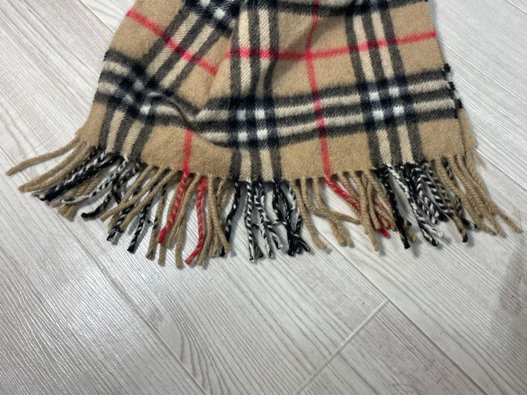 BURBERRY✨バーバリー カシミア100% マフラー ブラウン