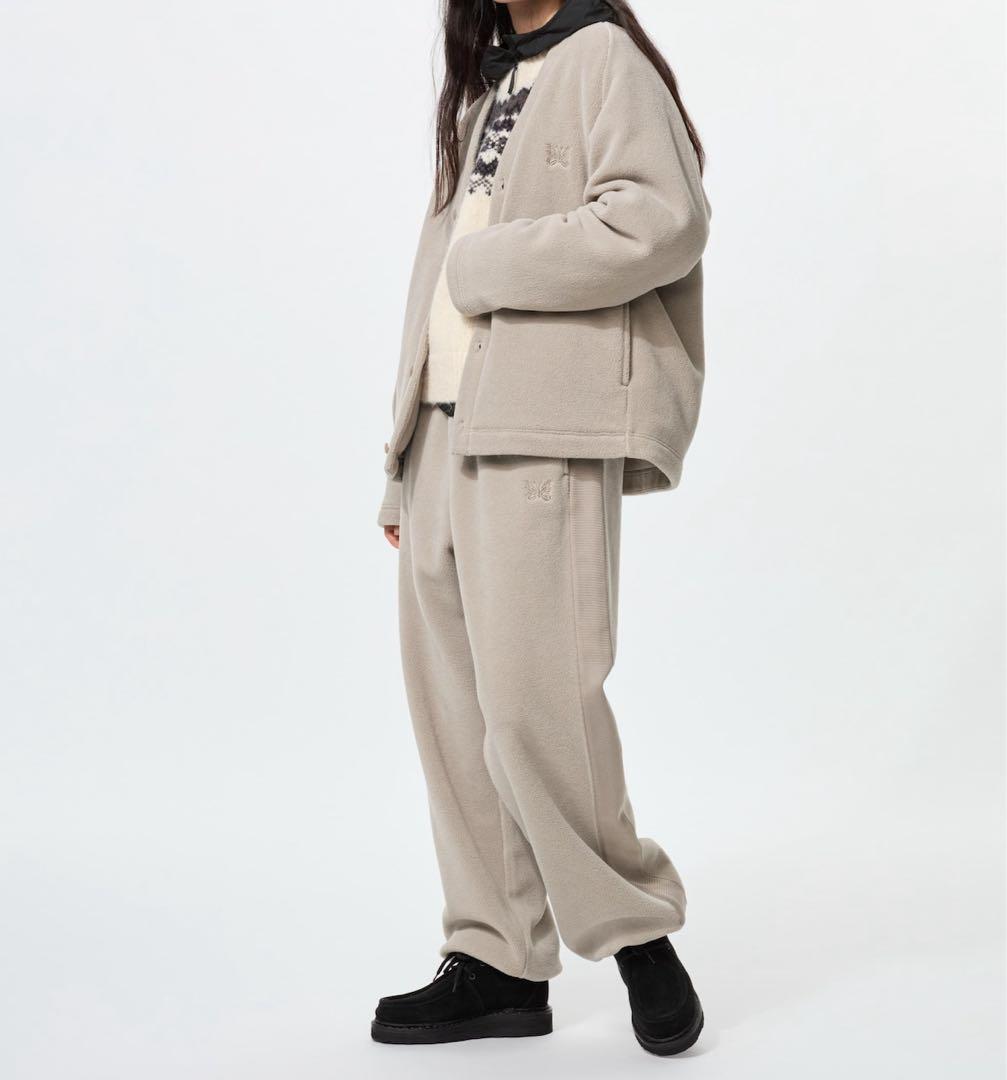 ト*ー様 最安値 新品 UNIQLO Needles カーディガン パンツ セッ