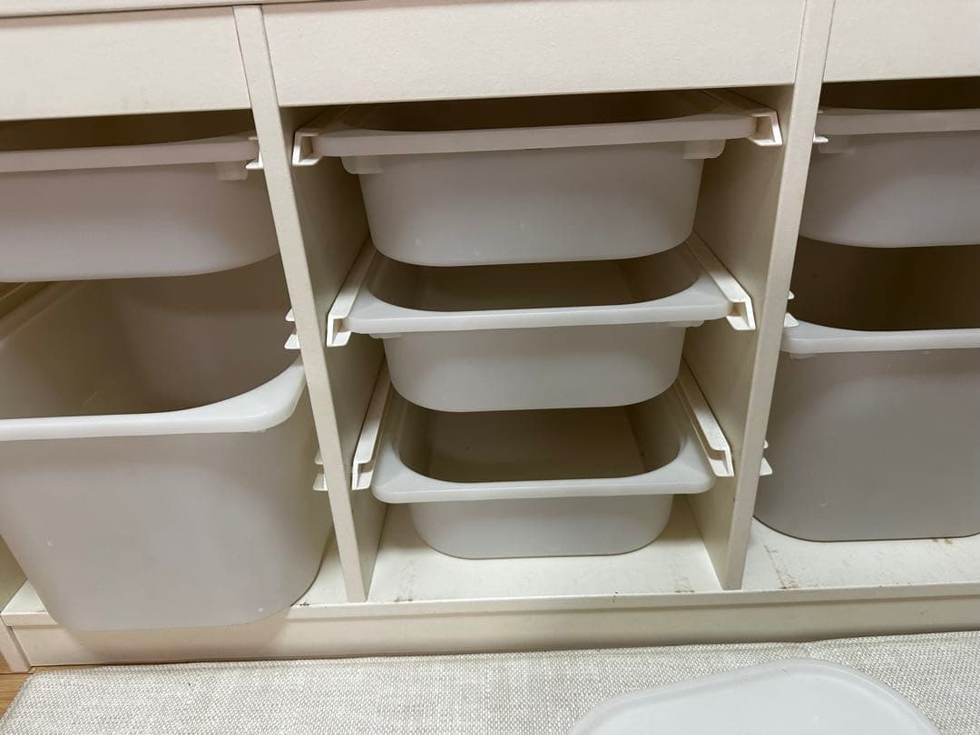 送料込み◎IKEA トロファスト ホワイト　おもちゃ箱