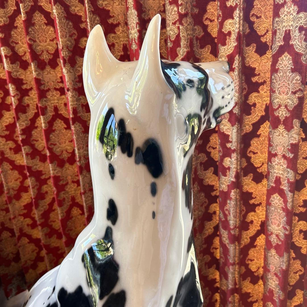 △ 犬　置物　陶器　インテリア　オブジェ　豪華