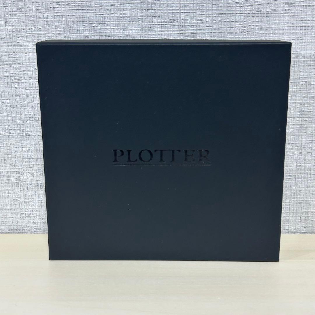 日本製 plotter ミニ5スクエアサイズ（5穴） ワイン リフィルセット