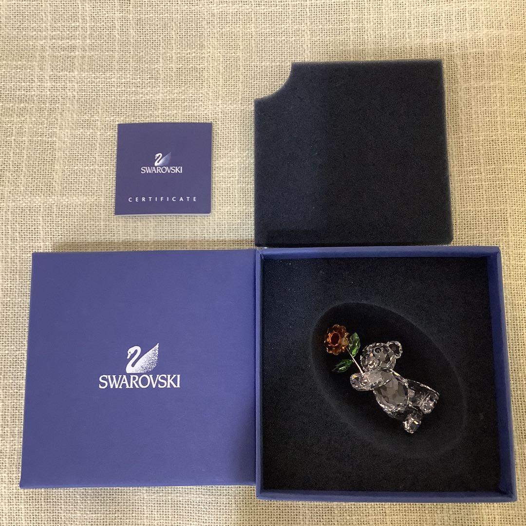 Swarovski クリスタル　クリスベア　ひまわり