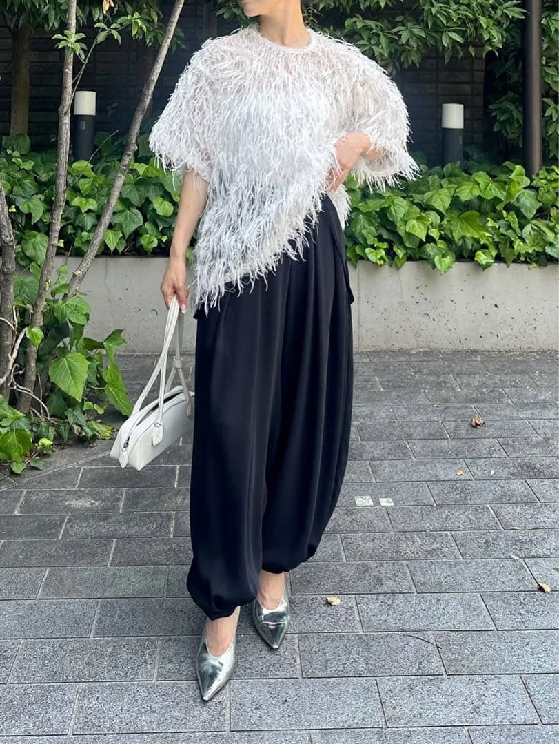 新品未使用 cygne シーニュ　フェザートップス　Moni