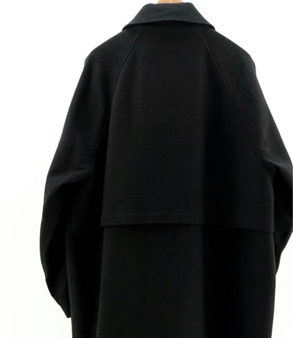 【25AW】ウールステンカラーコート Still by hand CO03253