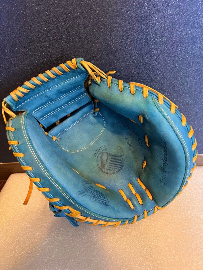 ★美品★希少 久保田スラッガー JCMP 少年用 キャッチャーミット 店舗別注品