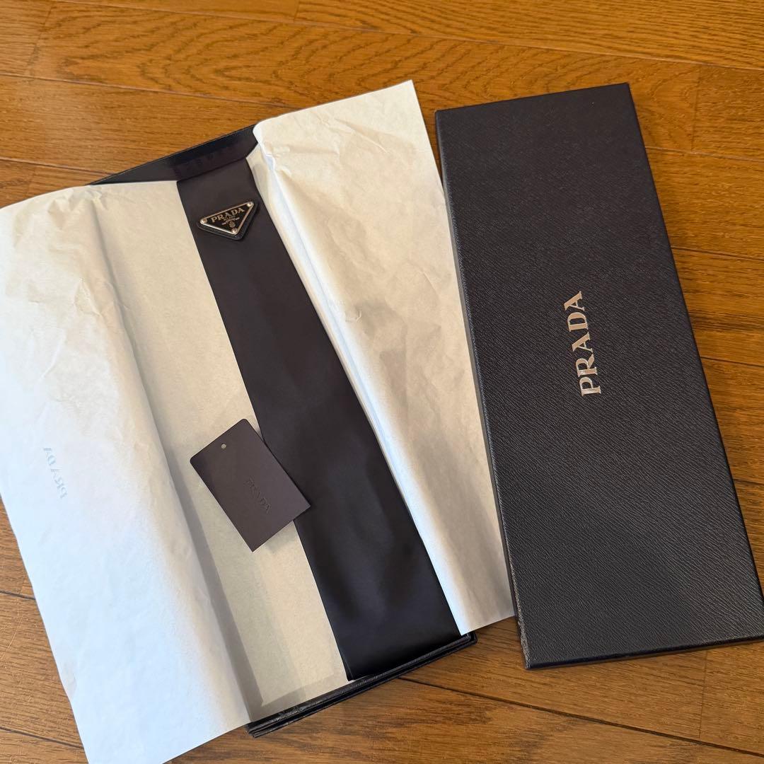 美品⭐︎PRADA ブラック ネクタイ