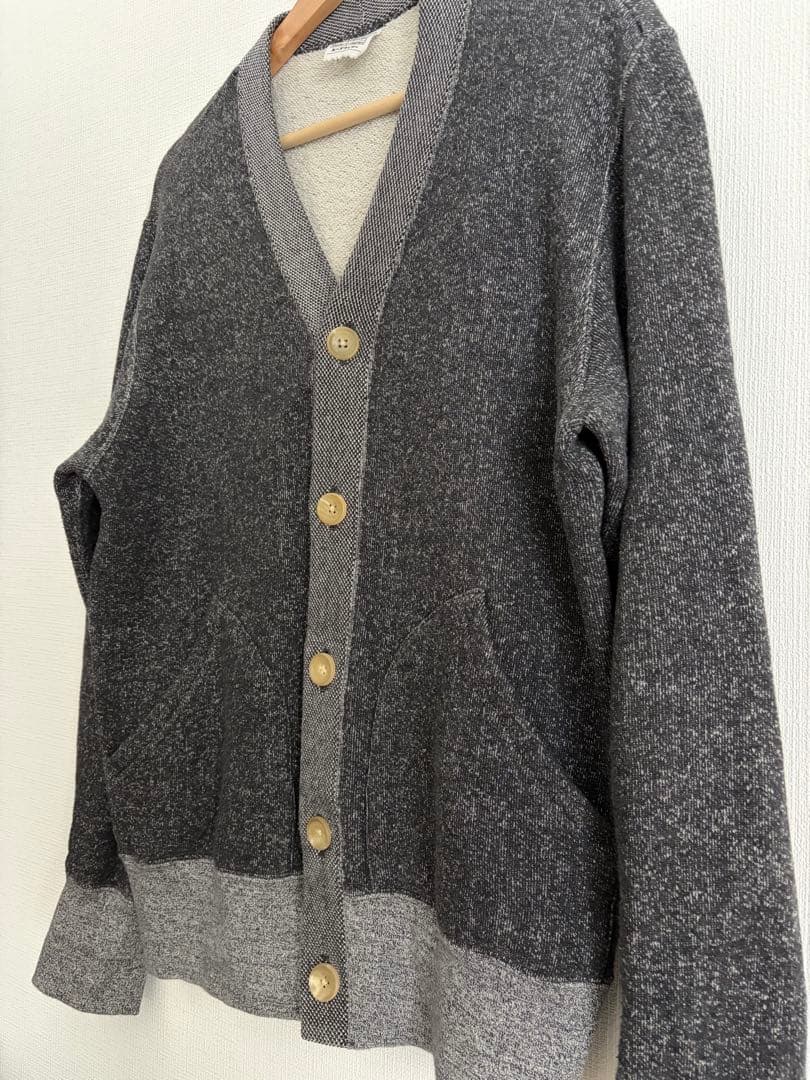 LOOPWHEELER ゴマシオ カーディガン Mサイズ