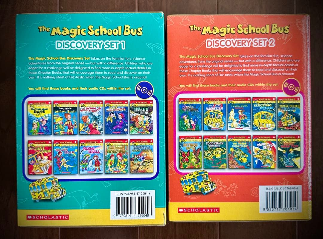 絵本・児童書 The Magic School Bus Discovery Set 1 & 2