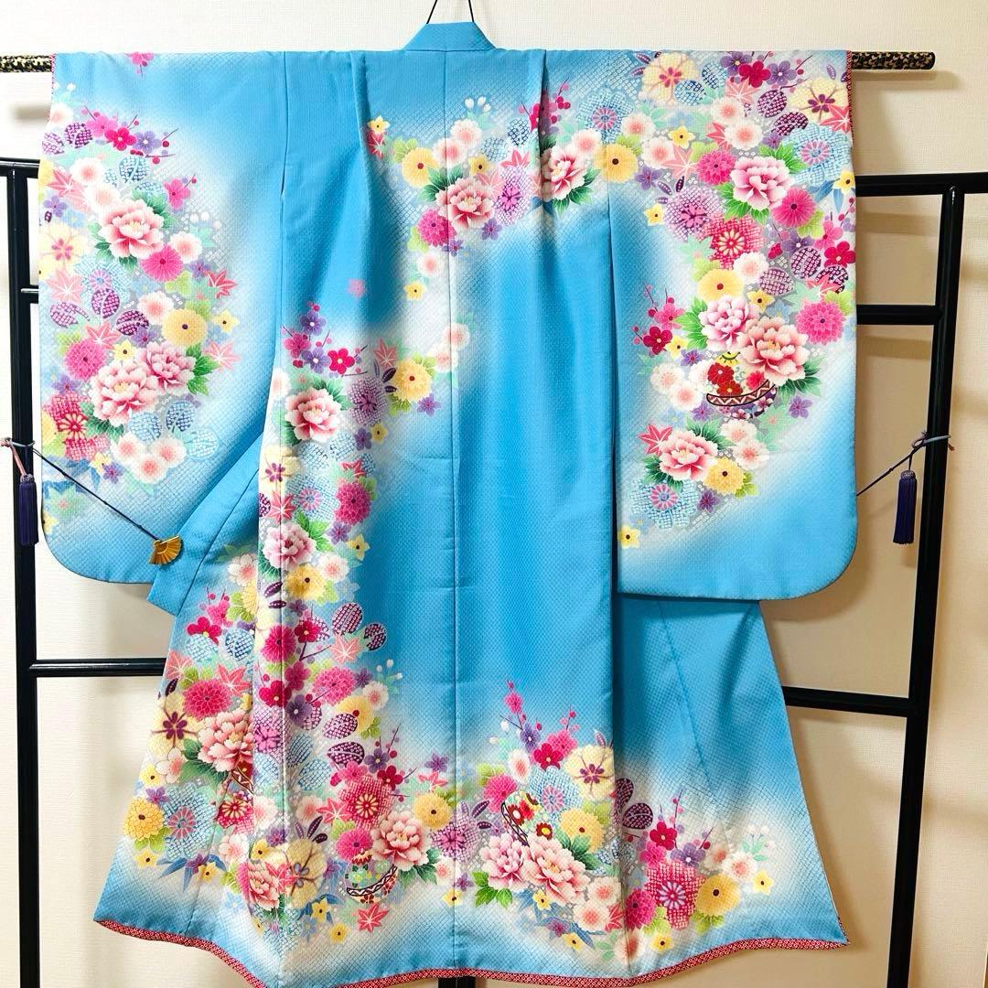 SAMAYANo.120-B 七五三　7歳　　着物セット