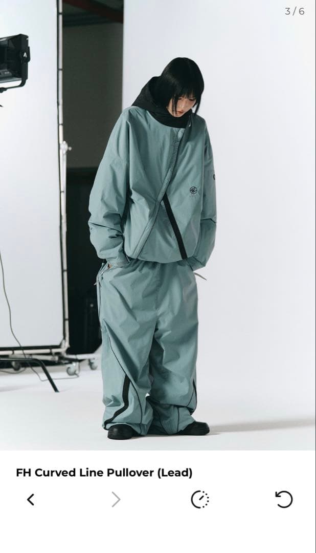 最終価格　GAFH 韓国　スノボ　ジャケット　パンツ　上下セット　1回のみ使用