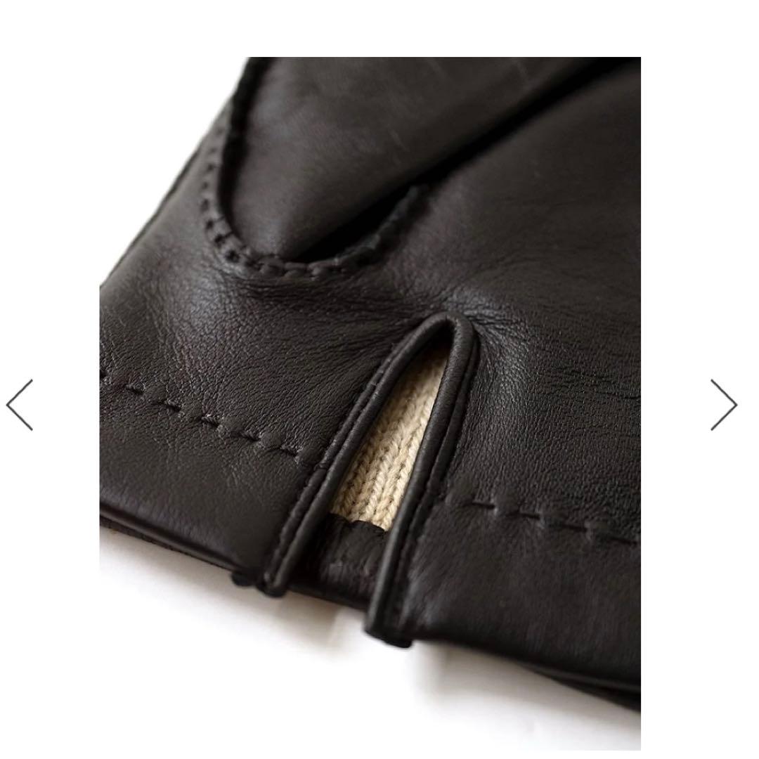 DENTS ペッカリー革 手袋 8サイズ 黒