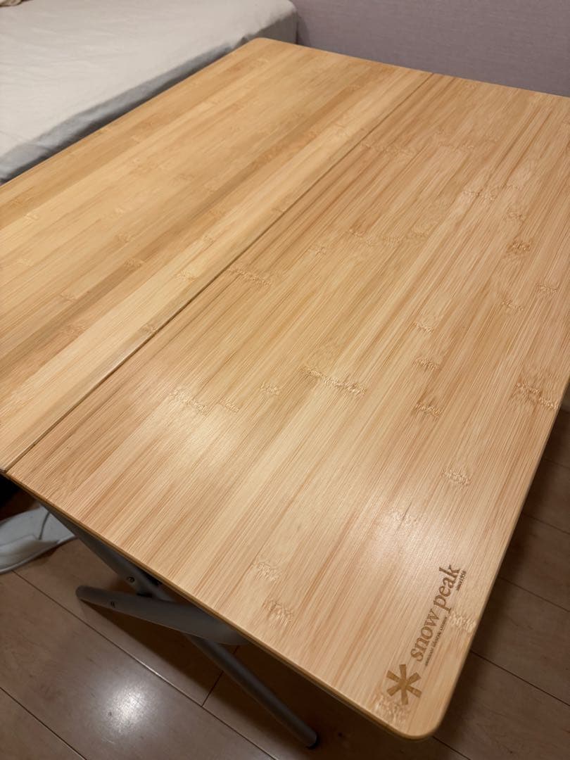 peak スノーピーク ワンアクションテーブル竹 旧仕様 廃盤品