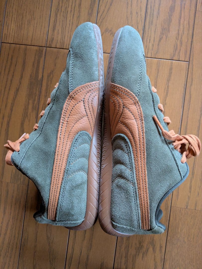 プーマ　スピードキャット カーキ×ブラウン　25cm