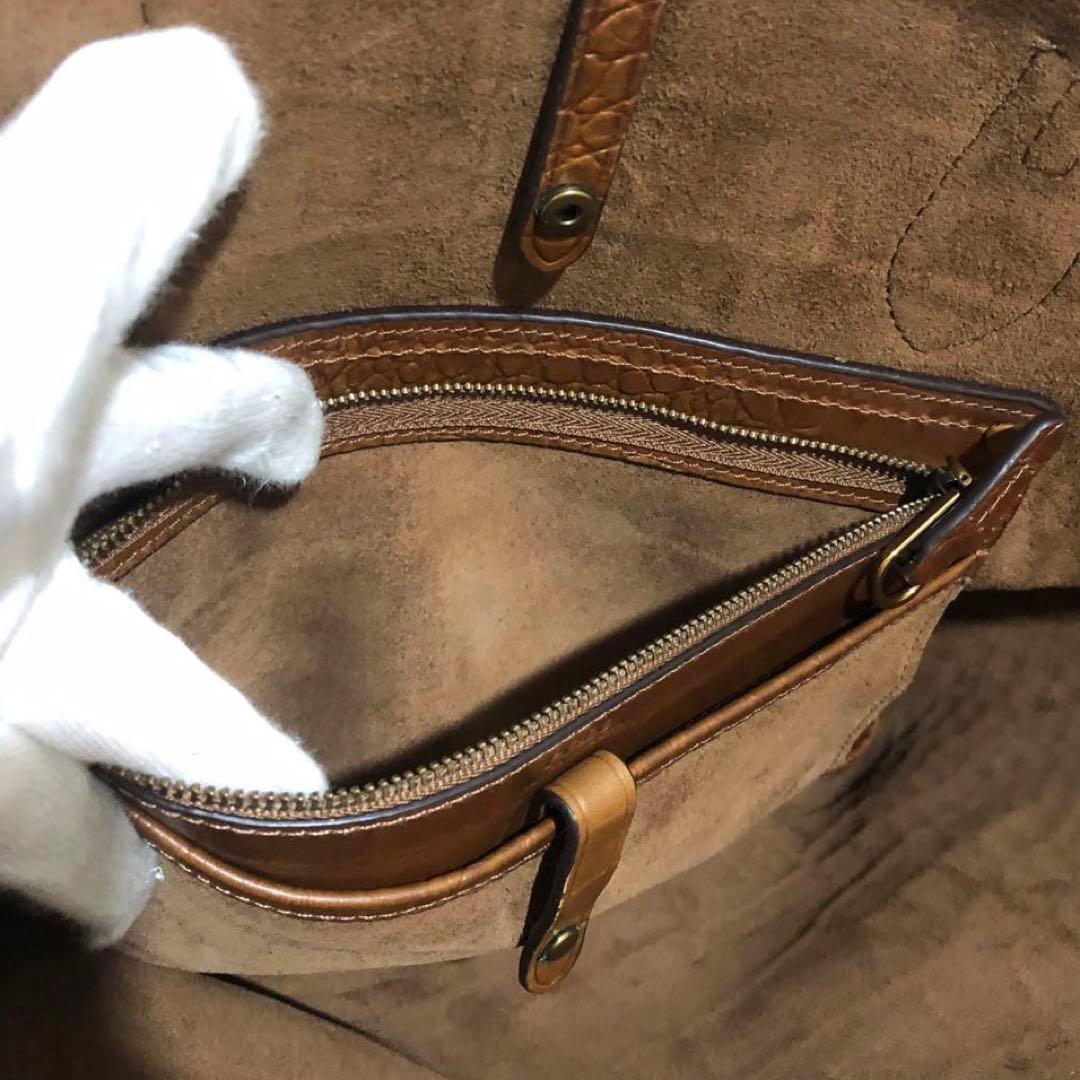 極美品☆ポロラルフローレン 2way レザー トートバッグ ショルダーバッグ