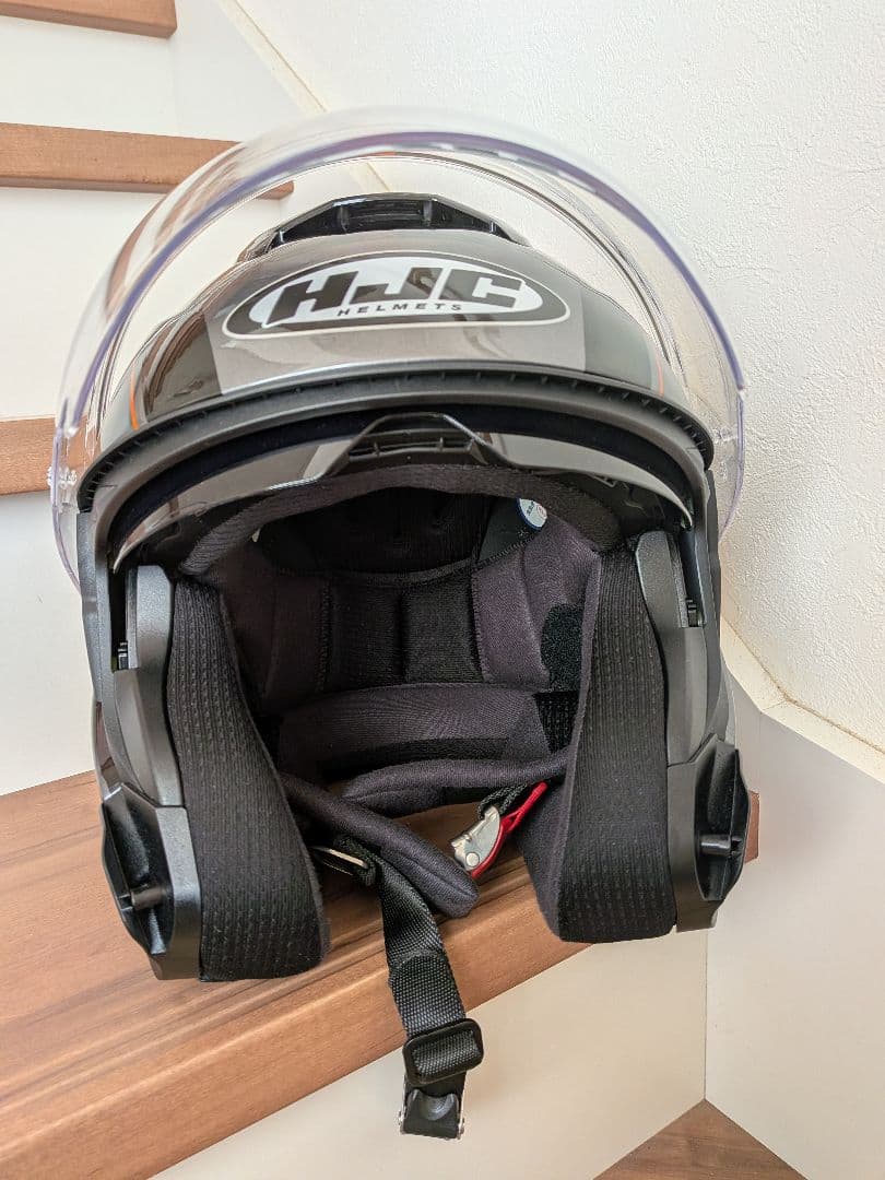 HJC i31 リノ オレンジ L サイズ　美品　2025製　ジェットヘルメット