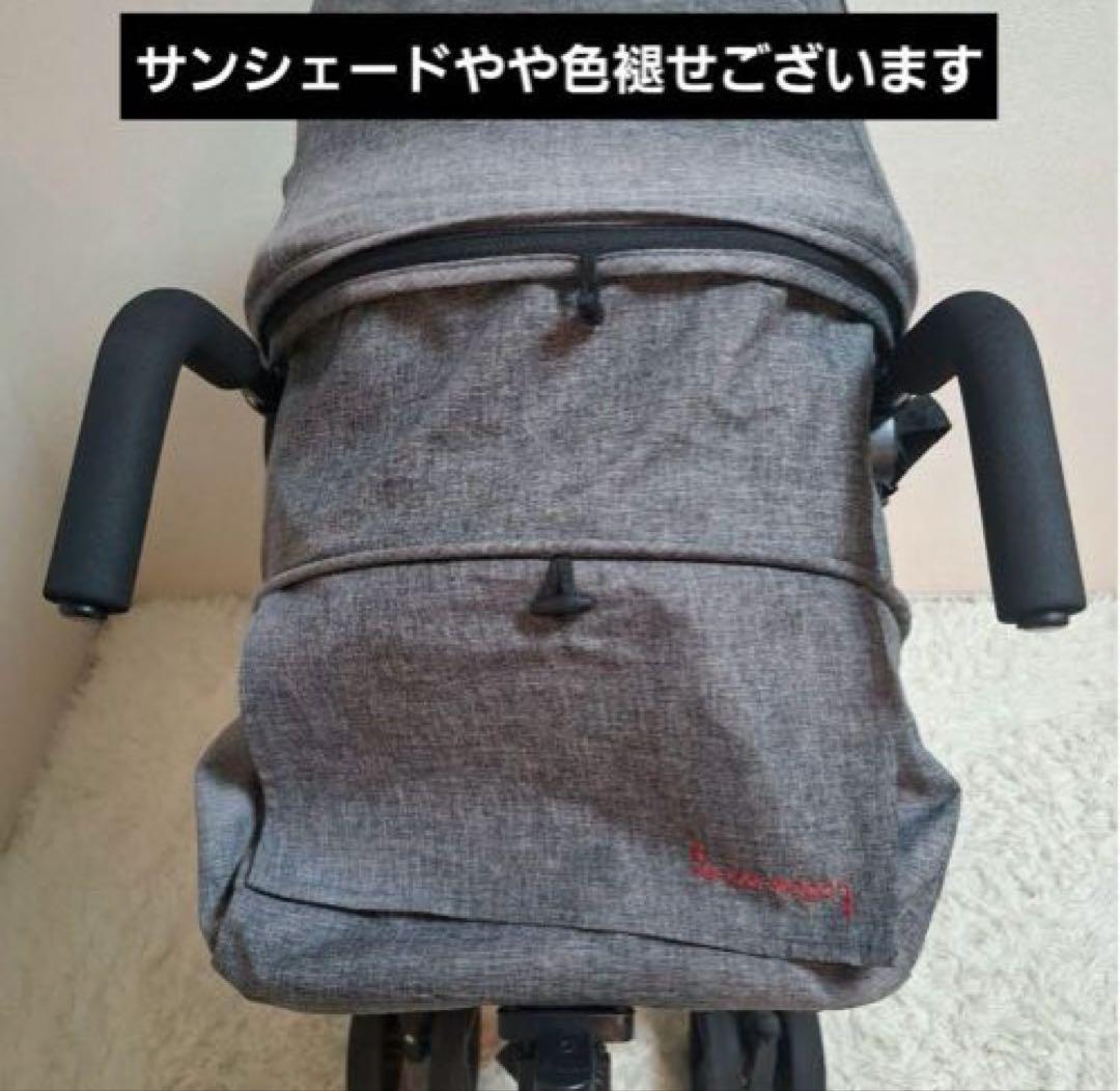 美品！kinder wagon ベビーカー レインカバー付き