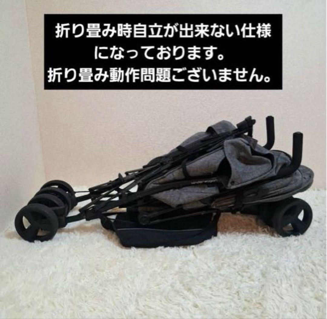 美品！kinder wagon ベビーカー レインカバー付き