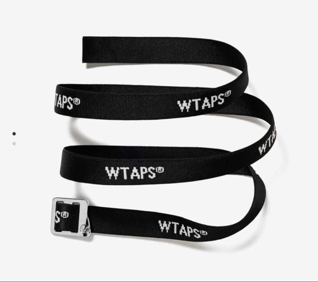 WTAPS ブラック ウェビングベルト