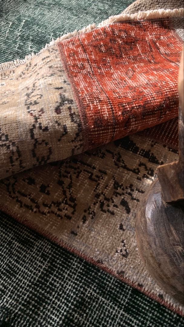 63×102 \"Patchwork” ViNTAGE TURKiSH RUG