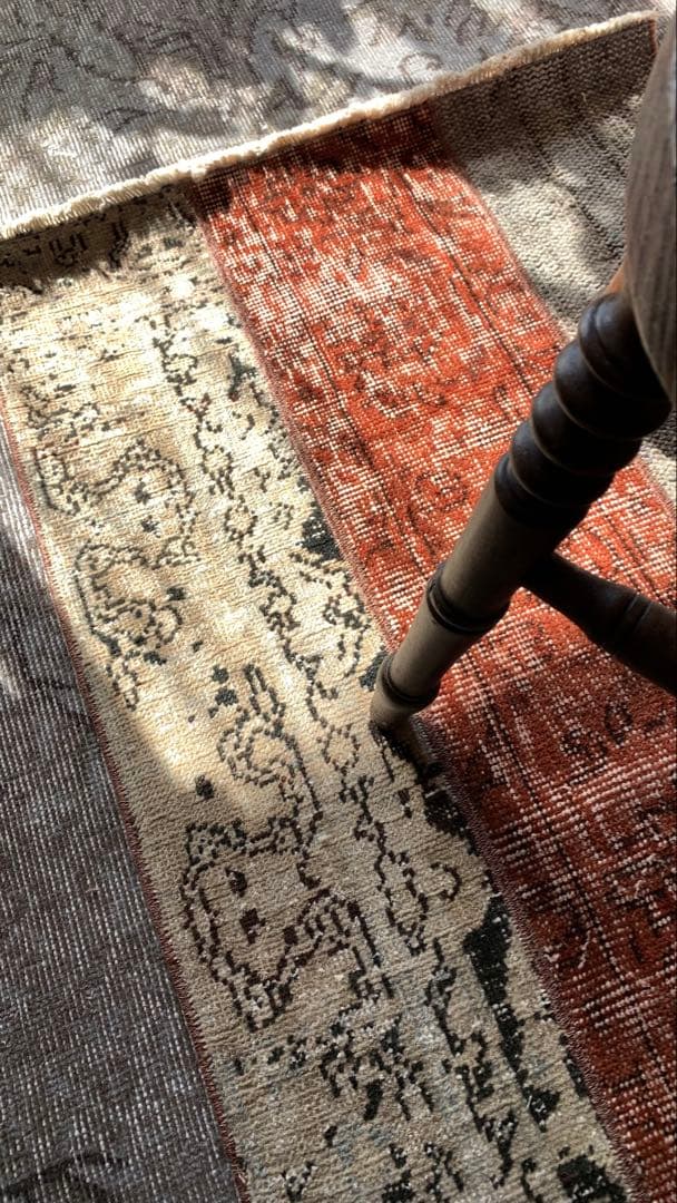 63×102 \"Patchwork” ViNTAGE TURKiSH RUG