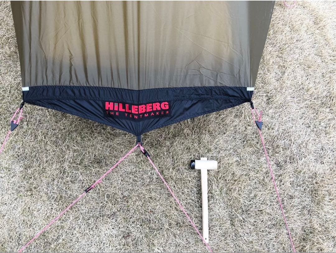 HILLEBERG ヒルバーグ AKTO アクト サンド 美品 使用回数1回