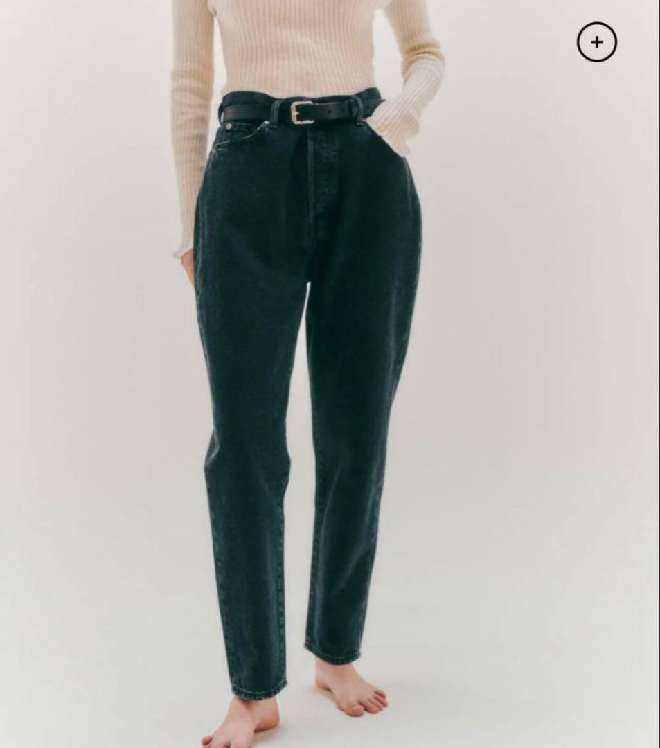 美品　THE SHISHIKUI EASY JEANS ブラック　34