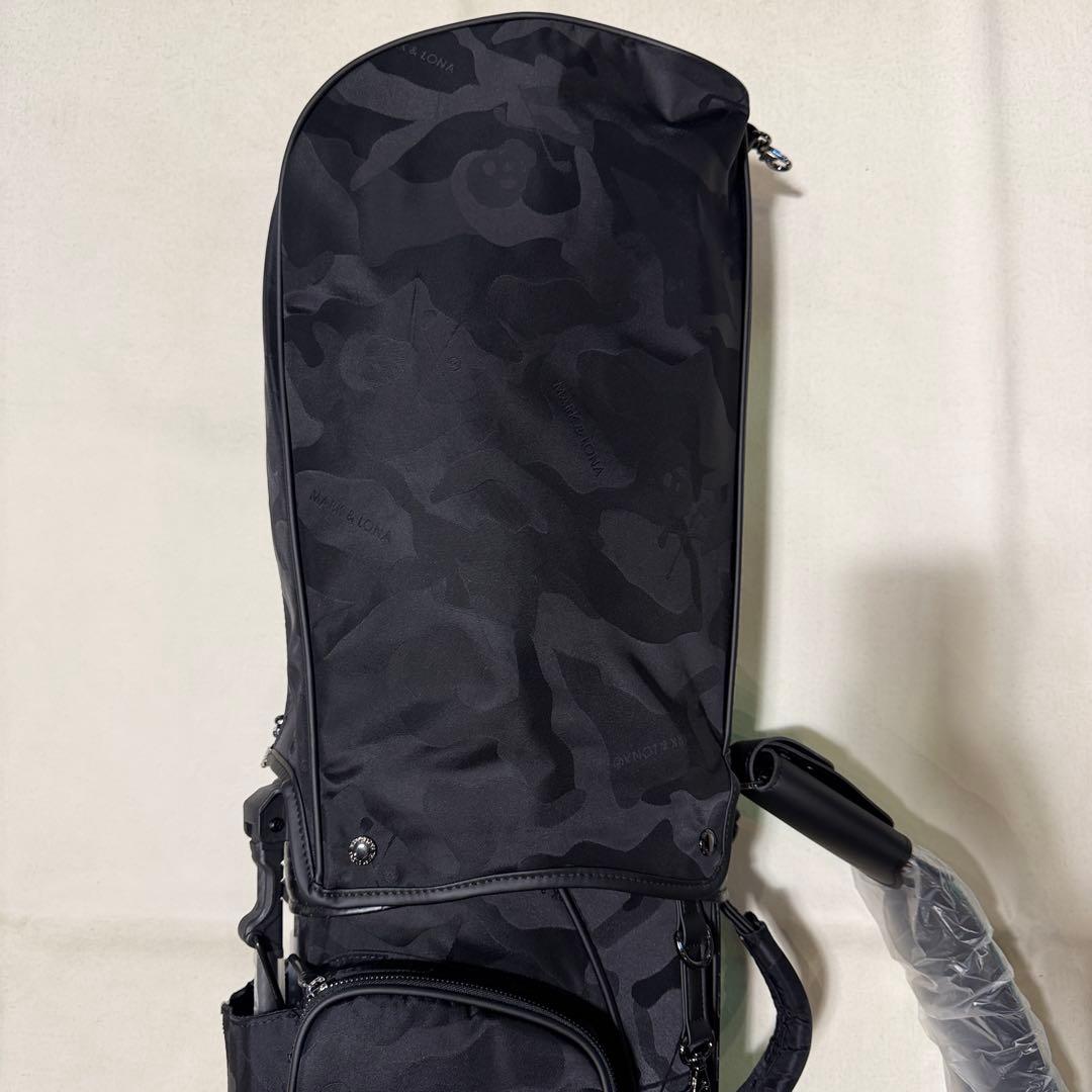 新品 25aw MARK&LONA マーク＆ロナ スタンド式キャディバッグ